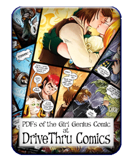 PDFs of the Girl Genius Comic at DriveThruComics